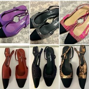 CHANEL - Unlisted Colorful Low / Flat Shoes - DM if interested in pair